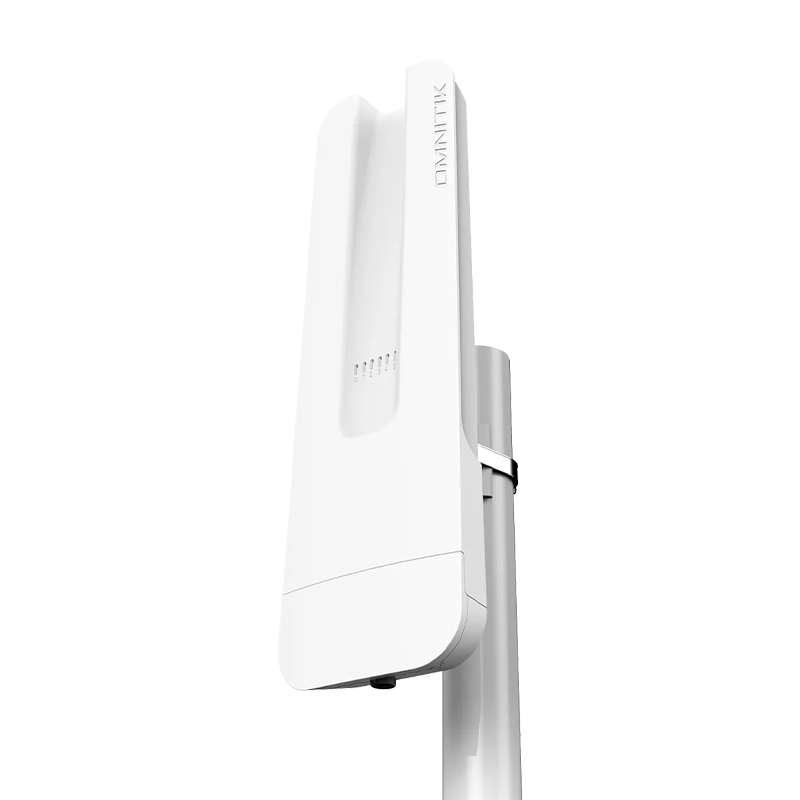 نصب رادیو وایرلس میکروتیک مدل RBOmniTikG-5HacD-OmniTIK 5 ac روی میله